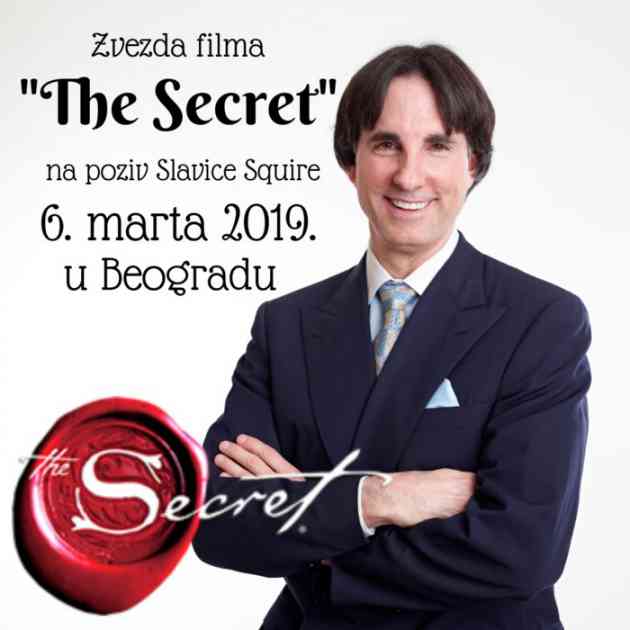 Zvezda filma Tajna dolazi u Srbiju