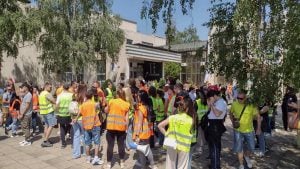 Ovo nije trenutak da idemo dalje, veċ da idemo zajedno: Završen studentski protest protiv onlajn nastave u Kragujevcu