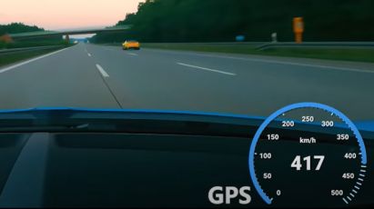 19.01.2022 ::: Češki milijarder na autoputu u Nemačkoj postigao brzinu od 417 km/h! (VIDEO)
