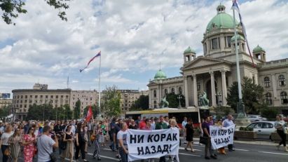 Advokati u Beogradu održali još jedan protest zbog Zakona o parničnom postupku 