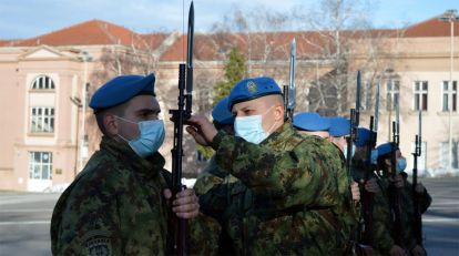 Garda Vojske Srbije: Septembarska klasa vojnika na obuci