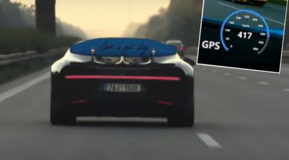 Tajkun na Autobanu vozio Bugatti 417 km/h i sve snimao! Nemačke vlasti: ‘To je van pameti‘