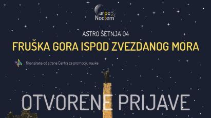 U nedelju, astro-šetnja po Fruškoj gori (AUDIO)